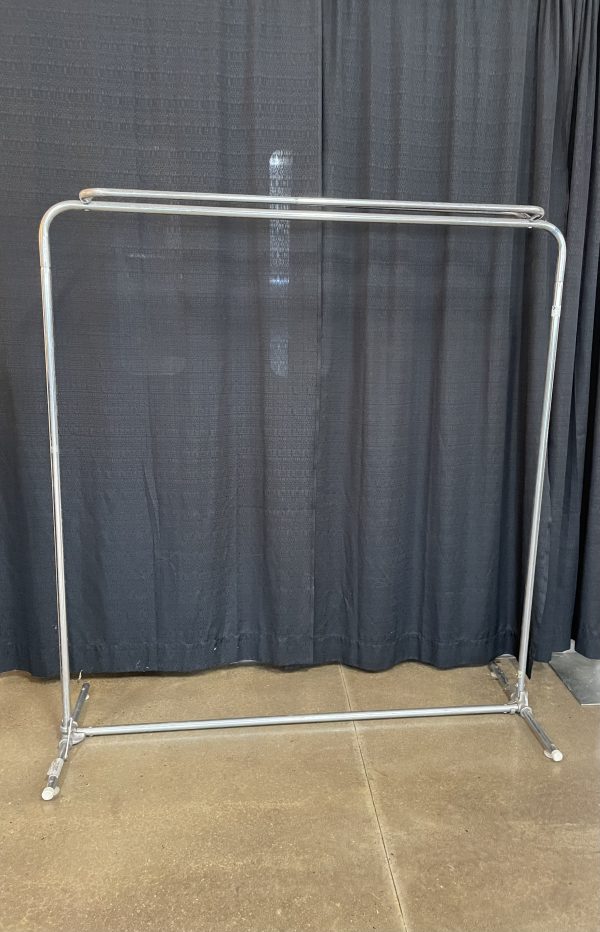 COAT RACK  DOUBLE BAR 4'