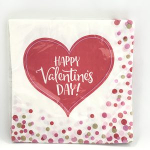 HAPPY HEART NAPKIN 16 - 2PLY